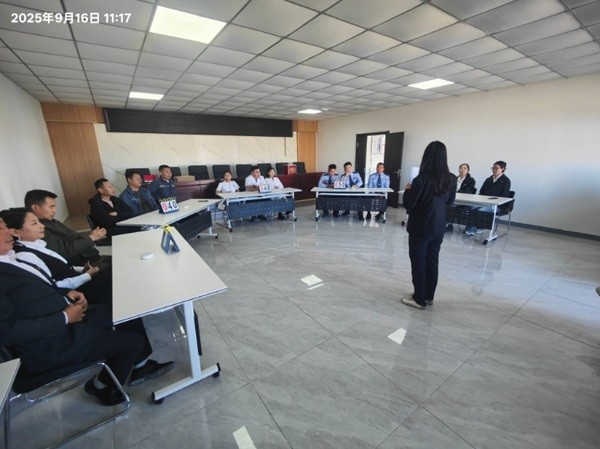 民族政策润心田、中华民族一家亲——额盐公司组织开展民族政策宣讲和知识竞赛活动