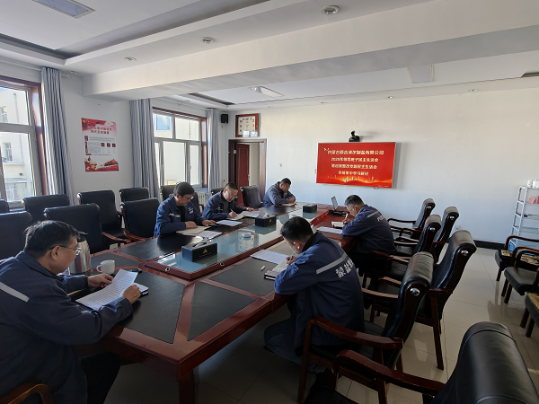 额盐公司党委理论学习中心组开展2025年度民主生活会暨巡视整改专题民主生活会会前集中学习研讨